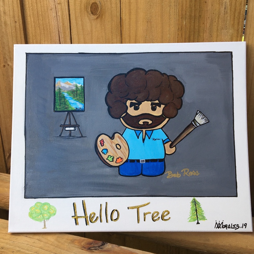Canvas painting